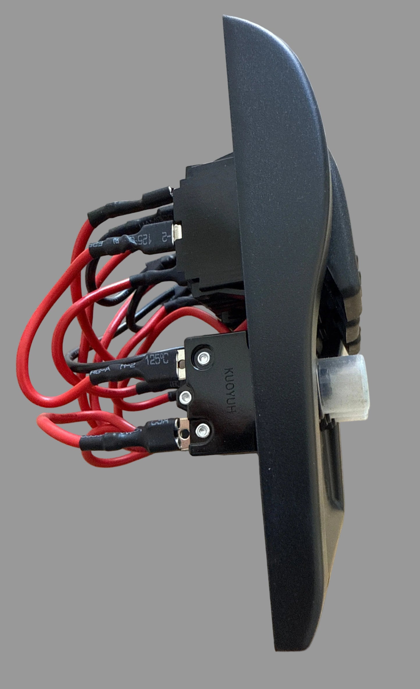 Switch panel 12 volt 3 gang Circuit breakers waterproof