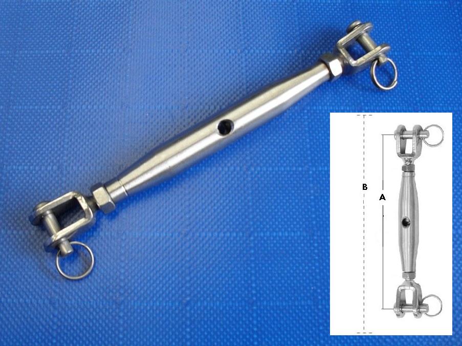 Rigging Screw - Turnbuckle Bottlescrew 316 Stainless Steel