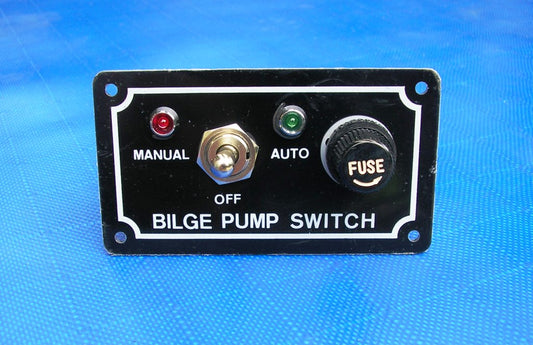 Bilge pump switch panel 12 volt