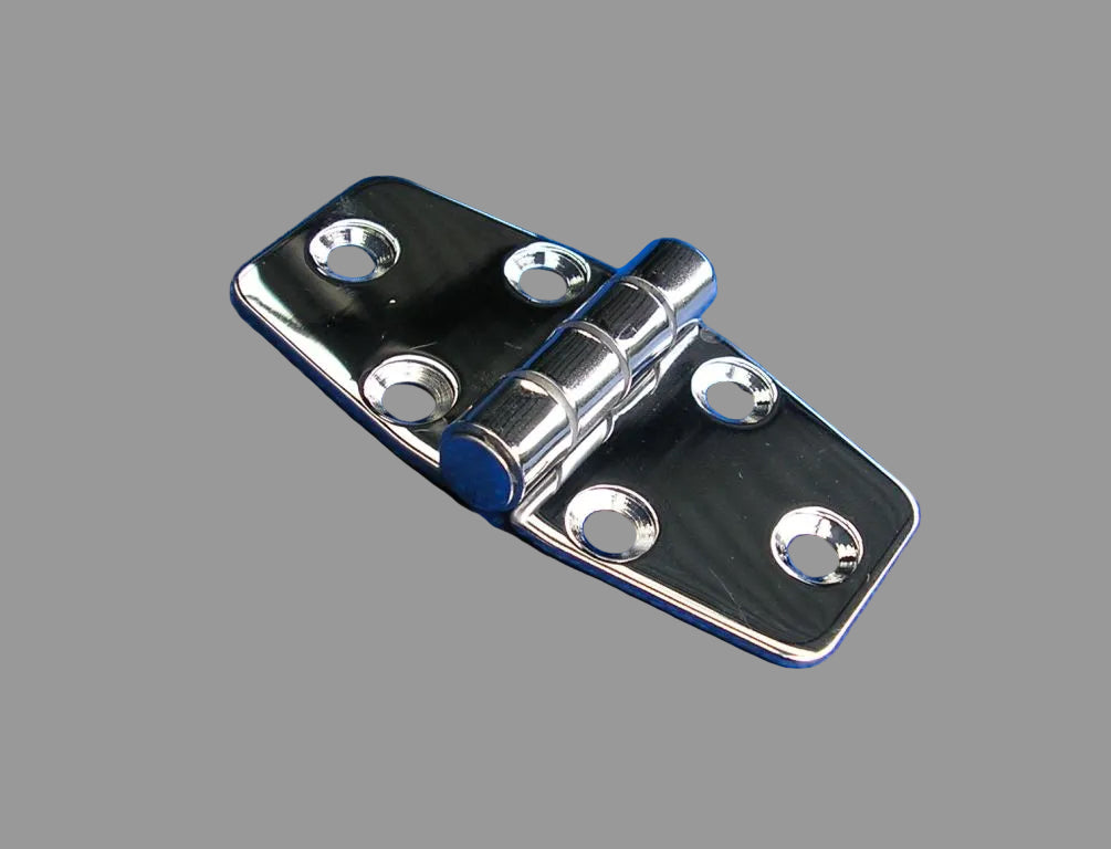 Hinge 72mm x 38mm stainless steel 3+3 hole