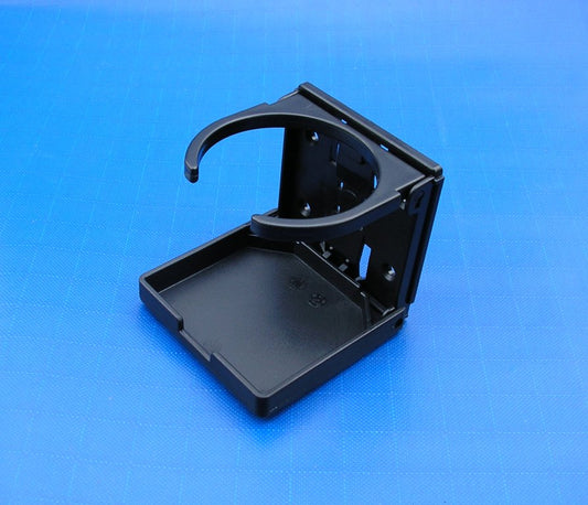 Drink holders folding fixed arm