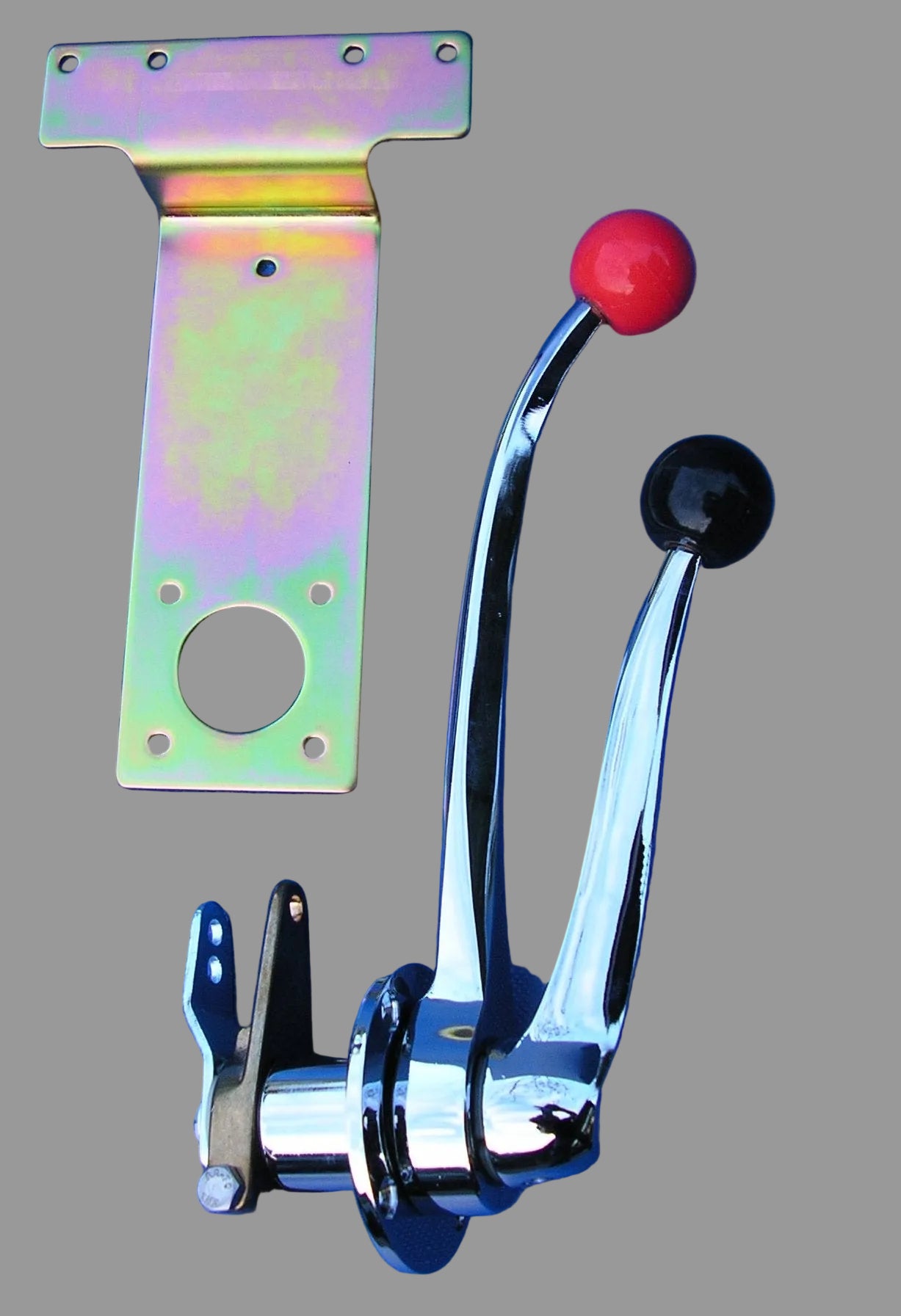 Marine Engine Control Lever side mount 2 lever