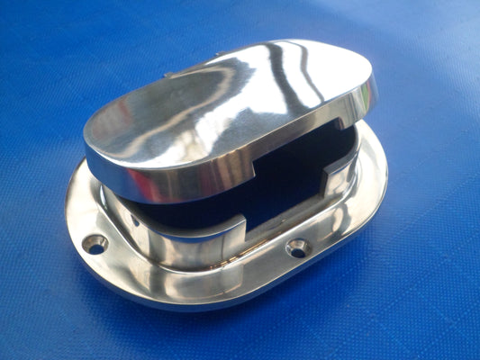 Oval Rope and Chain Deck Pipe