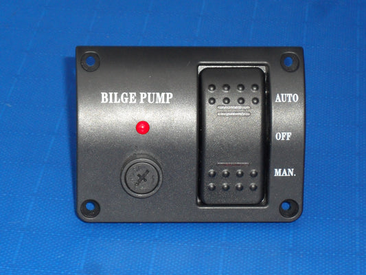 Bilge pump switch panel 12 or 24 Volt