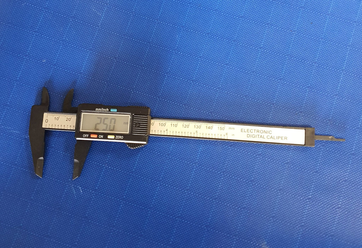 Vernier Caliper Electronic Digital 150mm 6'' Inch Carbon Fiber