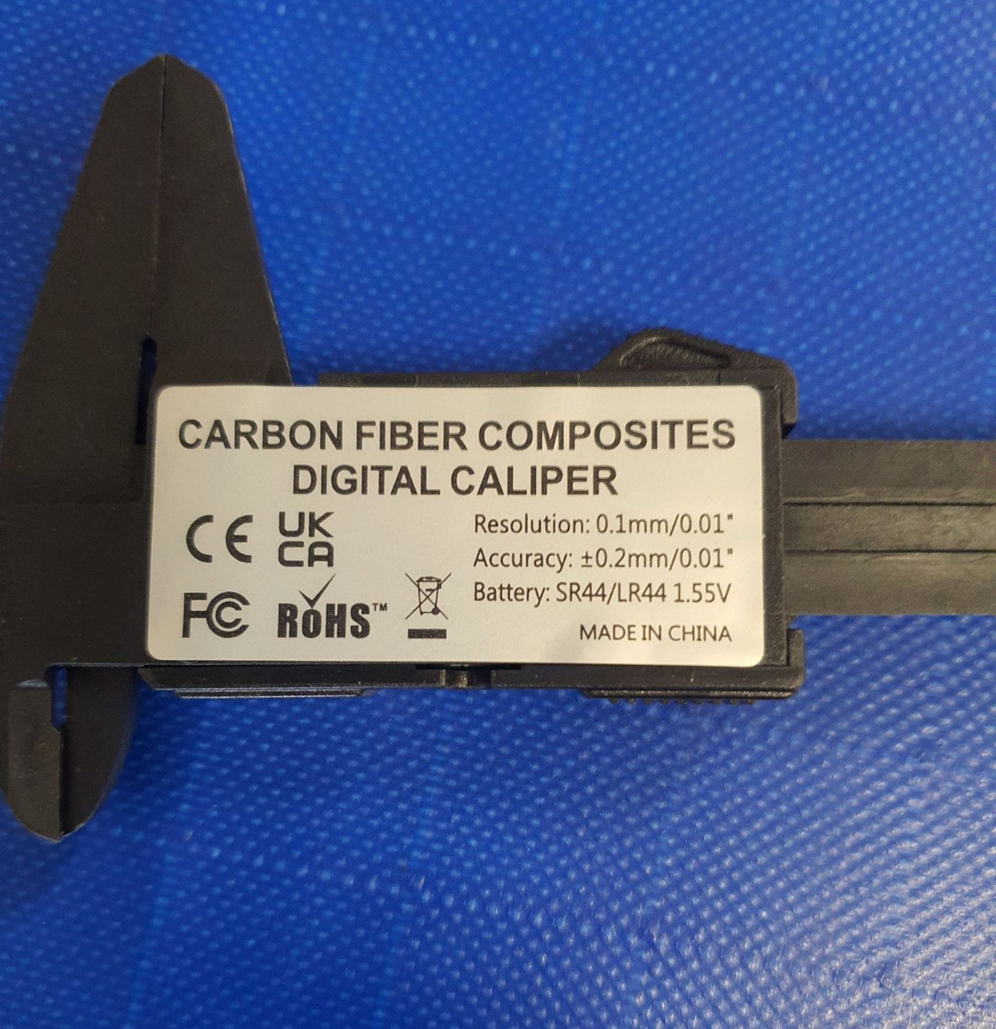 Vernier Caliper Electronic Digital 150mm 6'' Inch Carbon Fiber