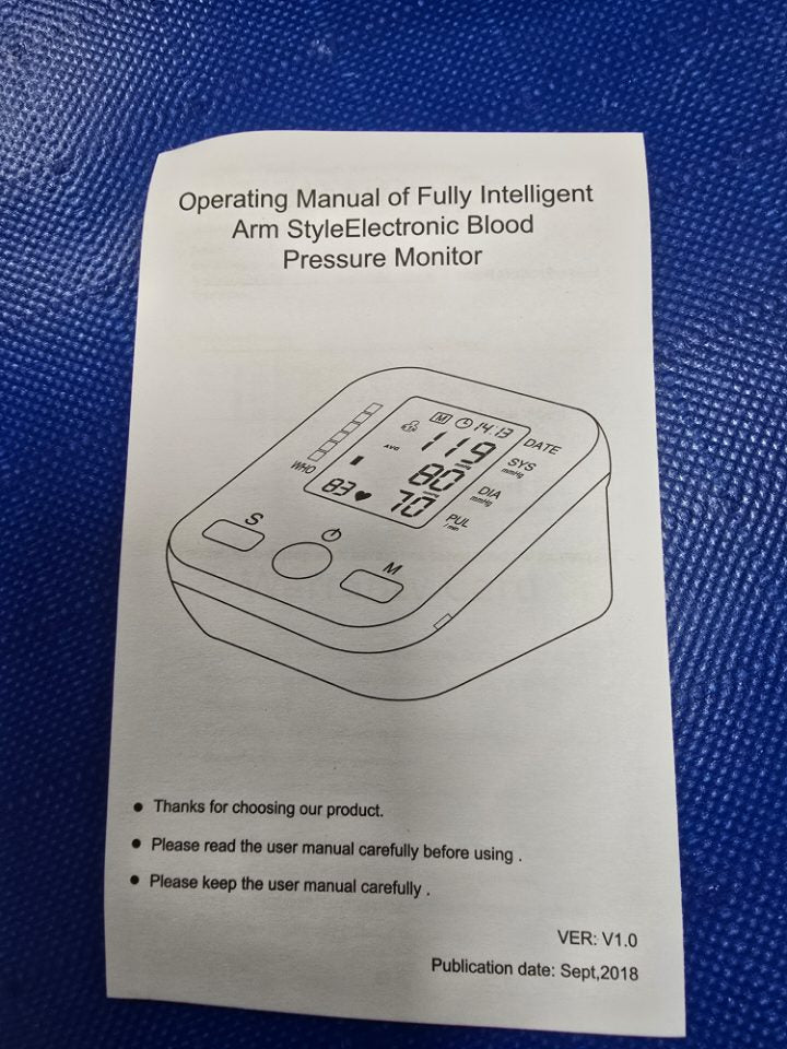 Electronic Blood pressure monitor