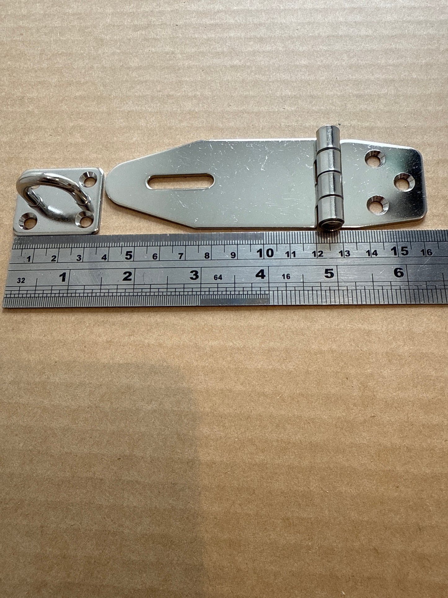 Hasp and staple SS304