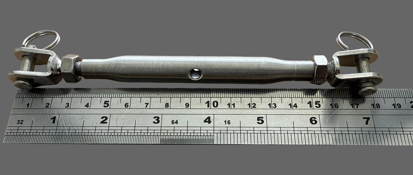 Rigging Screw - Turnbuckle Bottlescrew 316 Stainless Steel