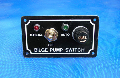 Bilge pump switch panel 12 volt