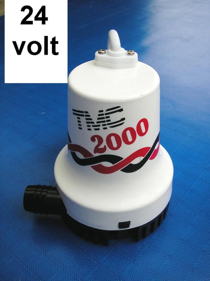 Bilge pump 2000gph 24v