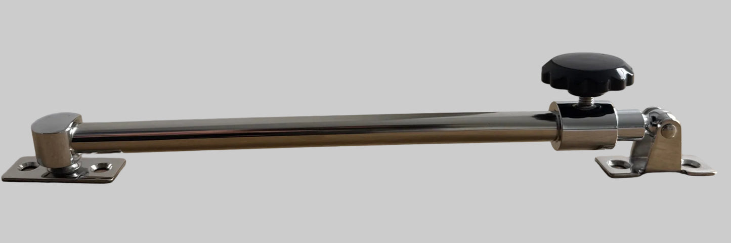 Hatch or window stay adjustable stainless steel