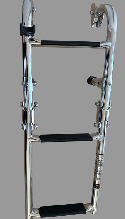 Boarding Ladder transom mount folding 3 step