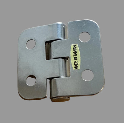 Hinge stainless steel 2+2 hole