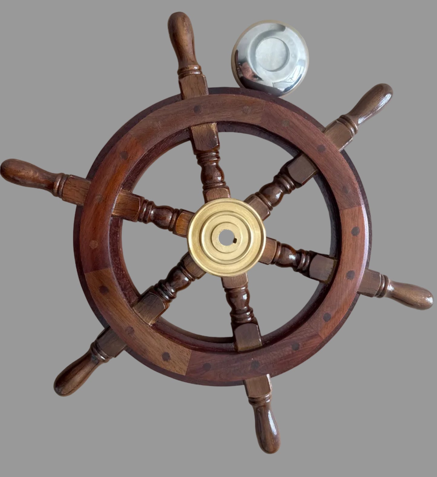 Wheel wooden 18" with cap taper hub