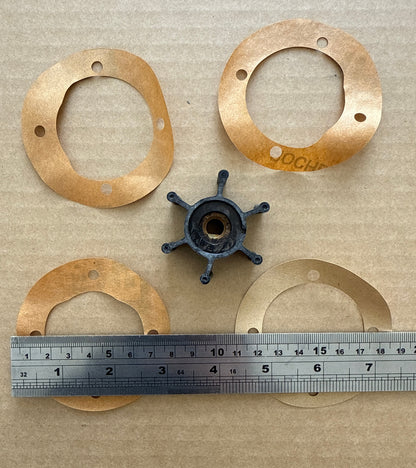 Impeller kit for electric toilet