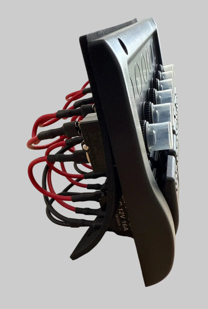 Switch panel Circuit breaker 6 way waterproof