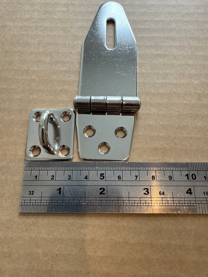 Hasp and staple SS304