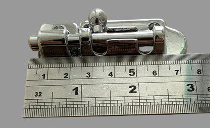 Barrel bolt 70mm chrome