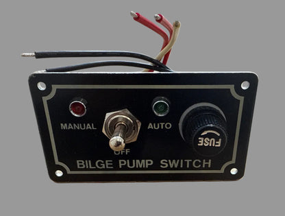 Bilge pump switch panel 12 volt
