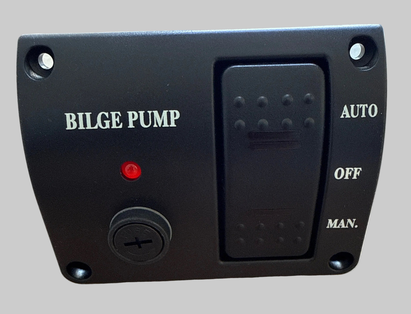 Bilge pump switch panel 12 or 24 Volt