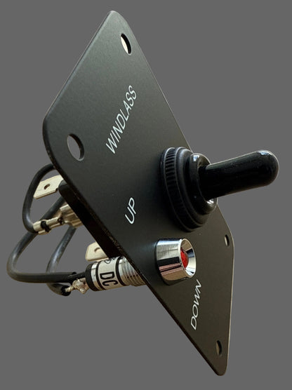 Anchor winch windlass switch