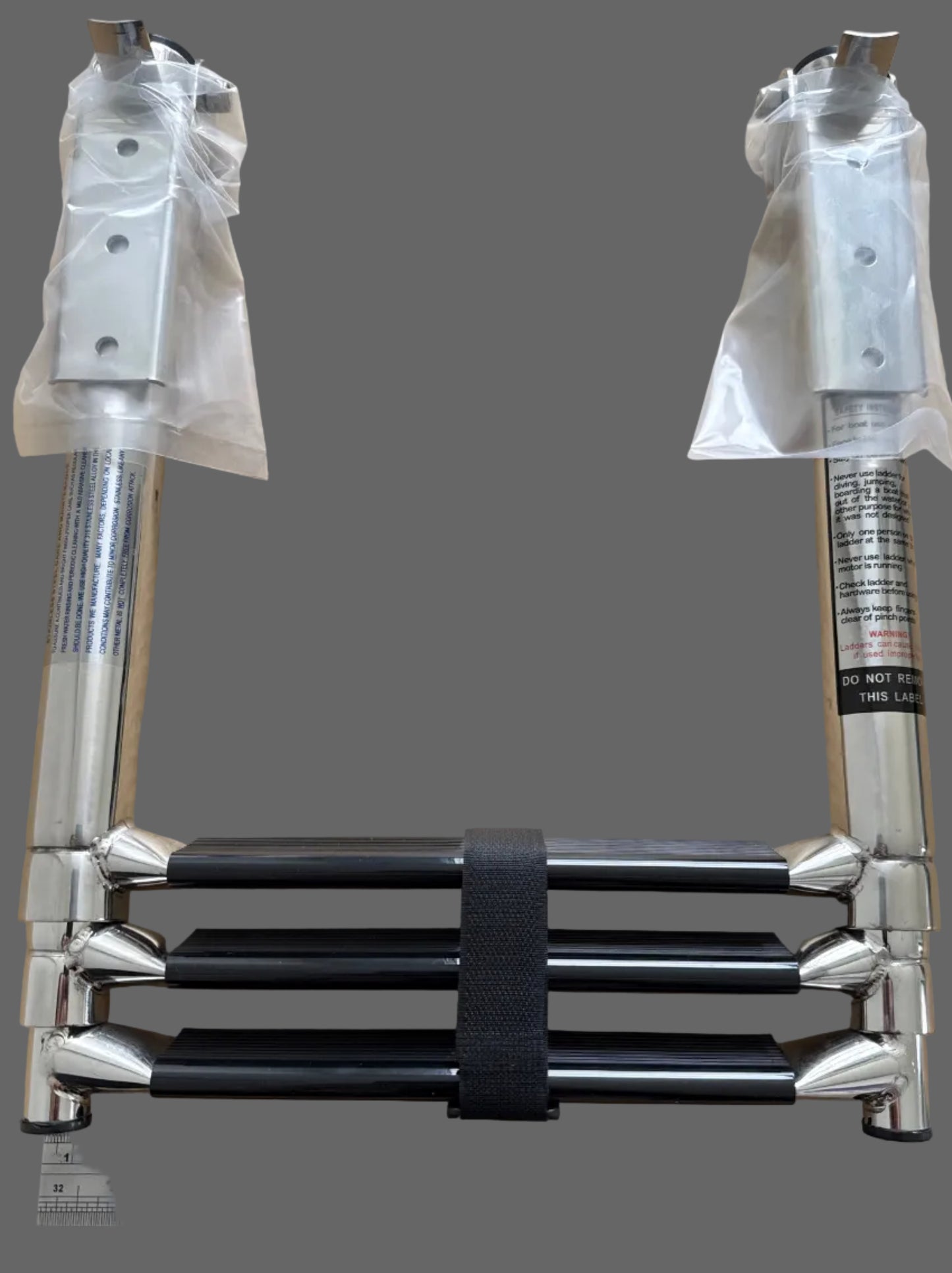 Boarding Ladder 3 step Telescopic - top mount