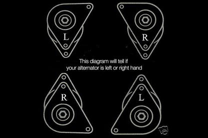 55 amp Alternator 18 ACR Lucas Replacement