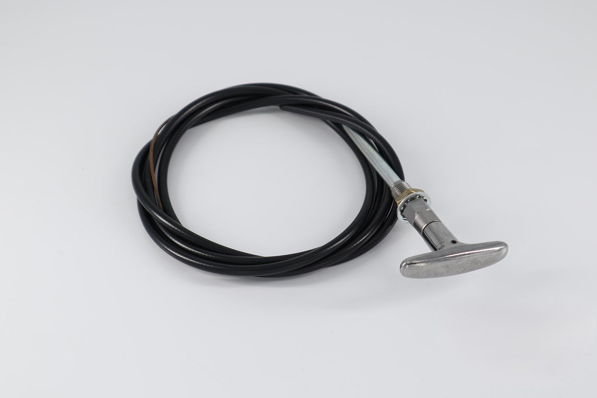 Bonnet release cable - push/pull - Chrome – Darwin8 Supplies