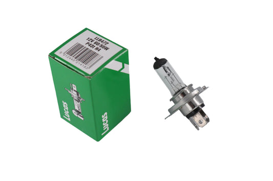 Lucas Halogen Headlight Bulb - H4 12V 60/55W